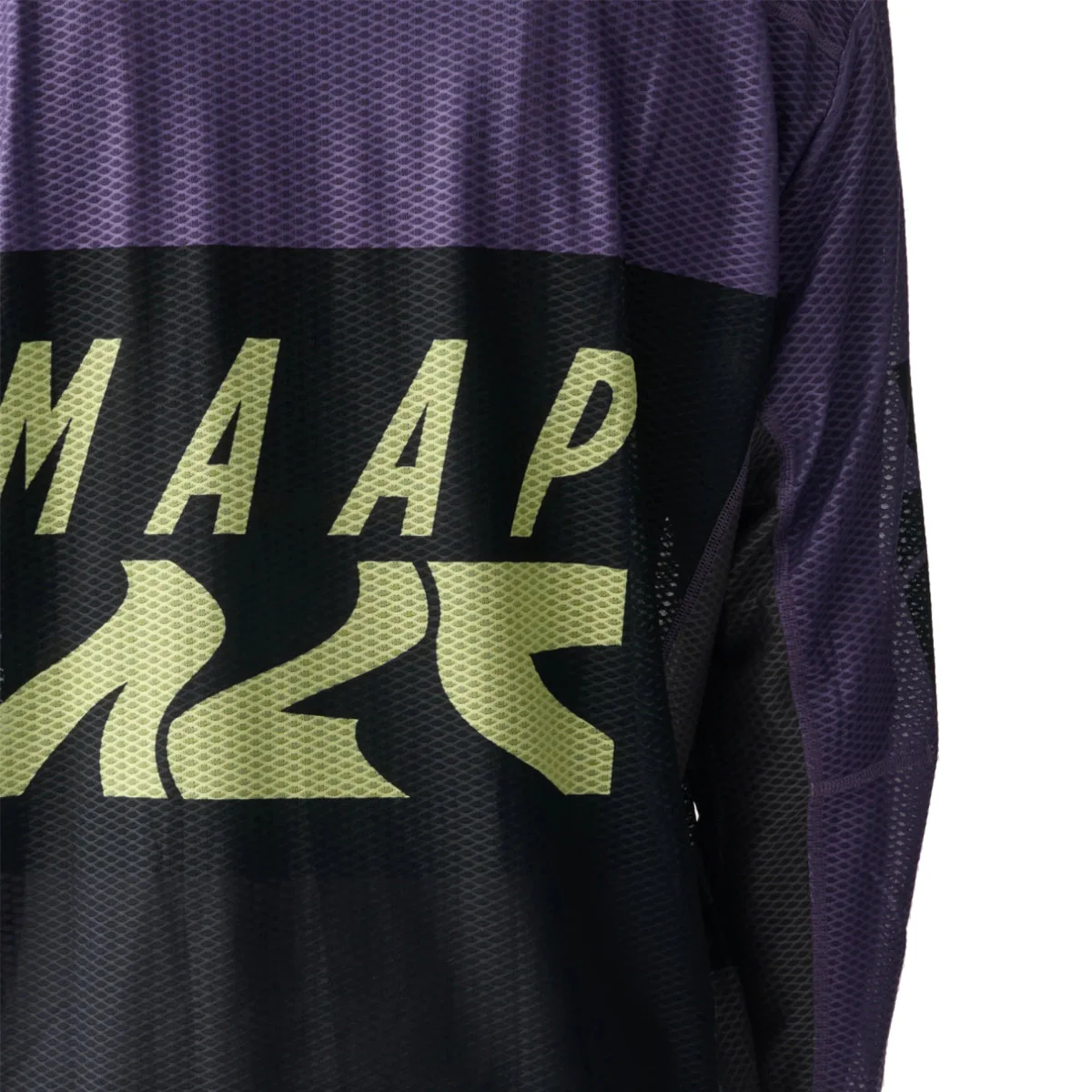 MAAP Alt Road LS Mesh Tee - Black/Agate - Image 4