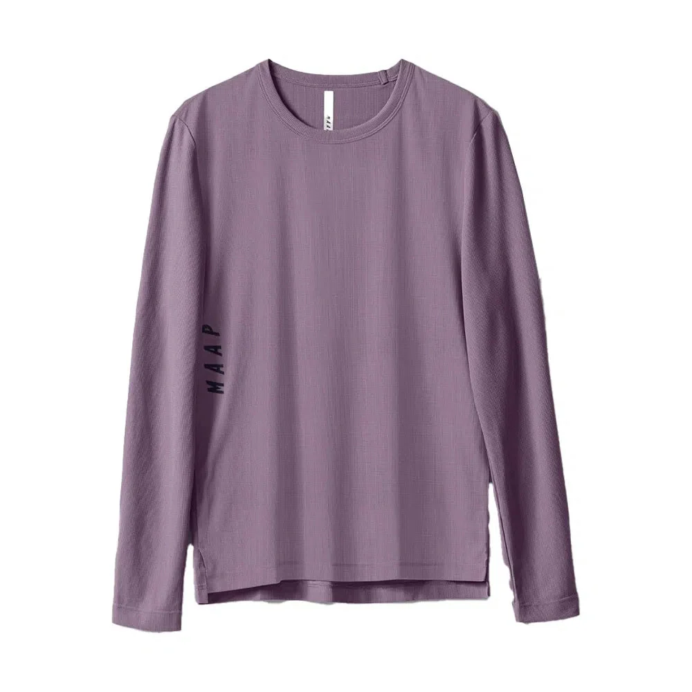 MAAP Alt Road Ride LS Tee 2.0 - Purple Sage