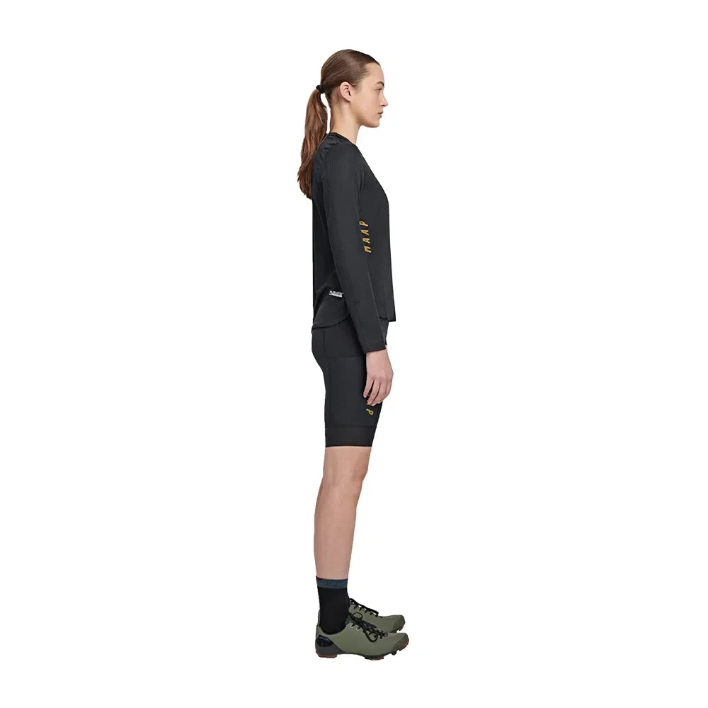MAAP Alt Road Ride Women LS Tee 2.0 - Black - Image 4