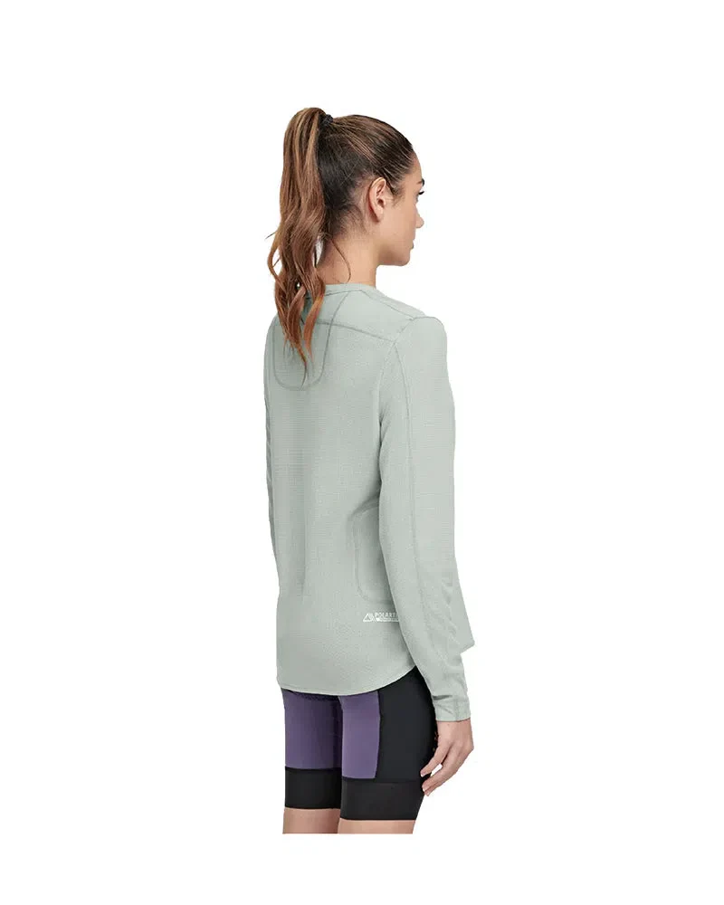 MAAP Alt Road Ride Women LS Tee 2.0 - Grey Mist - Image 4