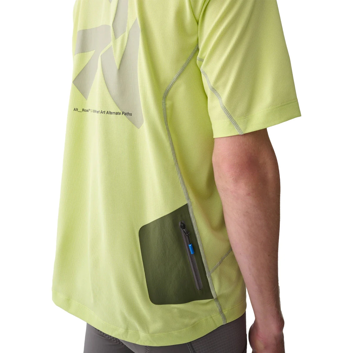 MAAP Alt Road Tech Tee - Shadow Lime - Image 3