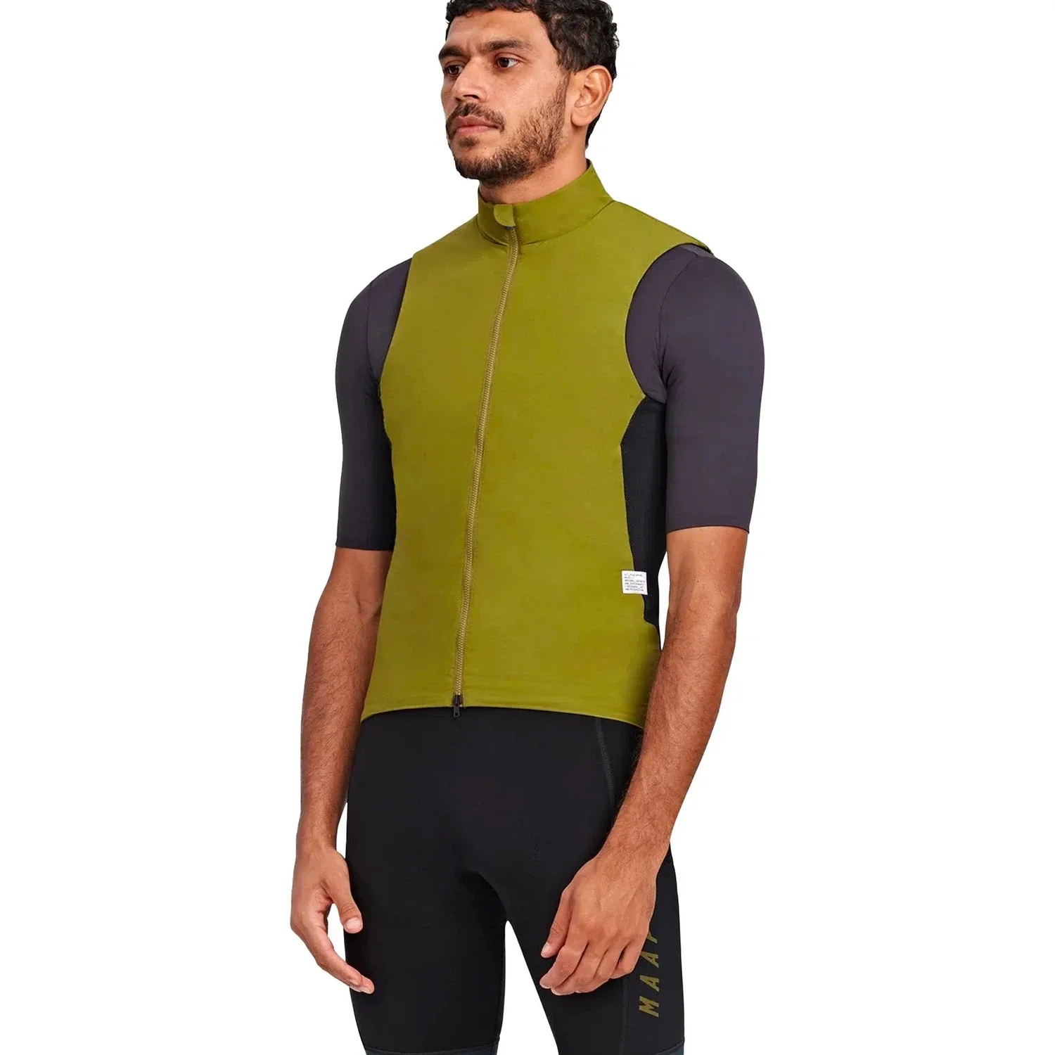 MAAP Alt Road Thermal Vest - Olive Green - Image 2
