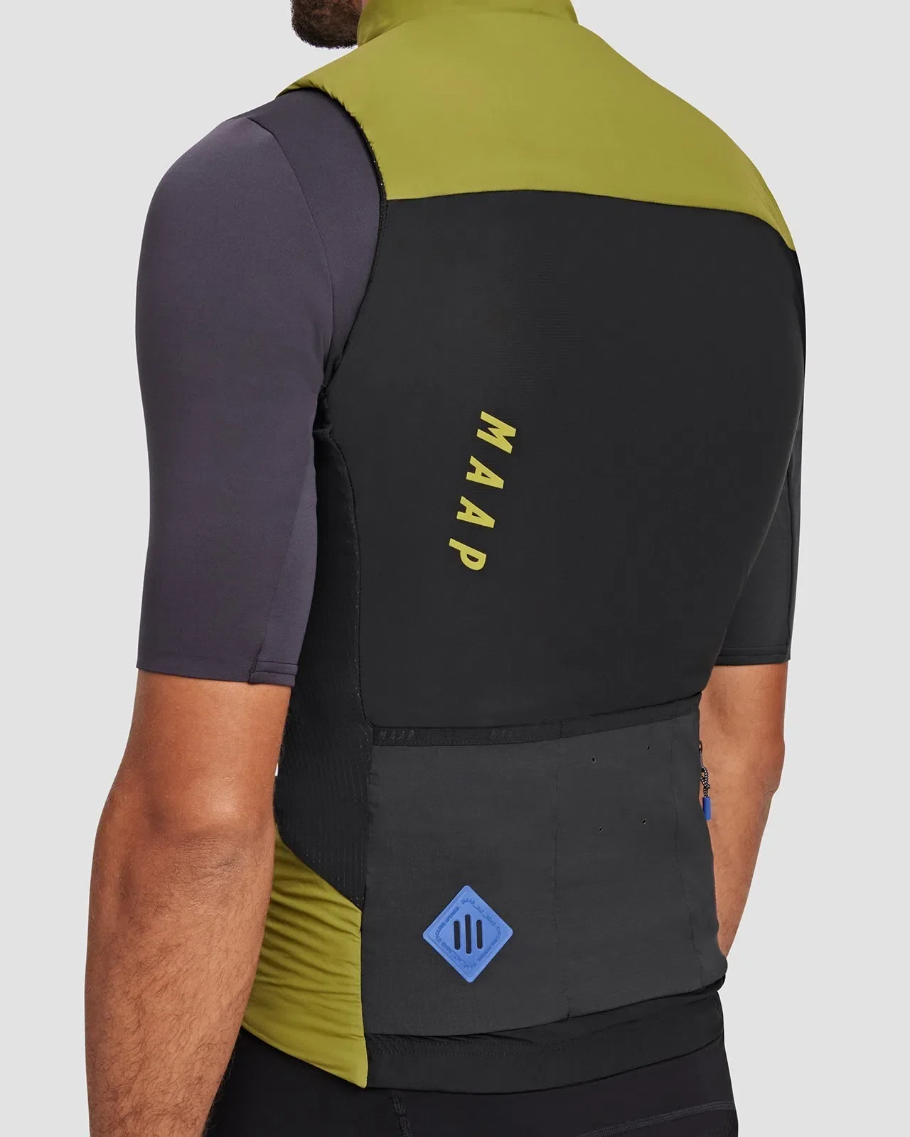 MAAP Alt Road Thermal Vest - Olive Green - Image 3