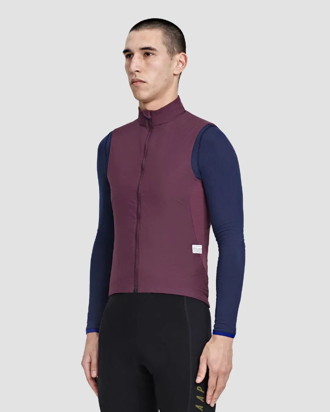 MAAP Alt Road Thermal Vest - Burgundy - Image 2