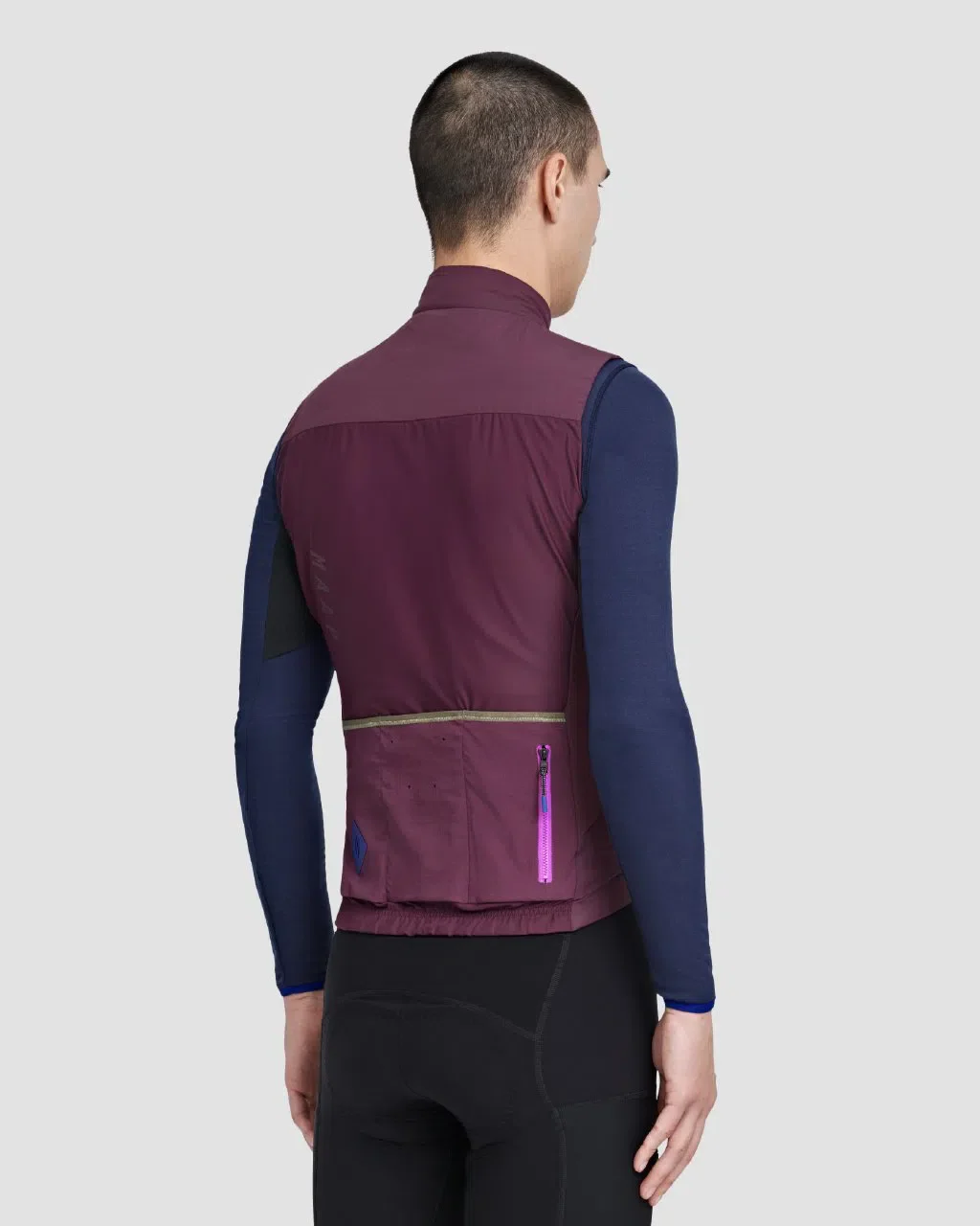 MAAP Alt Road Thermal Vest - Burgundy - Image 3