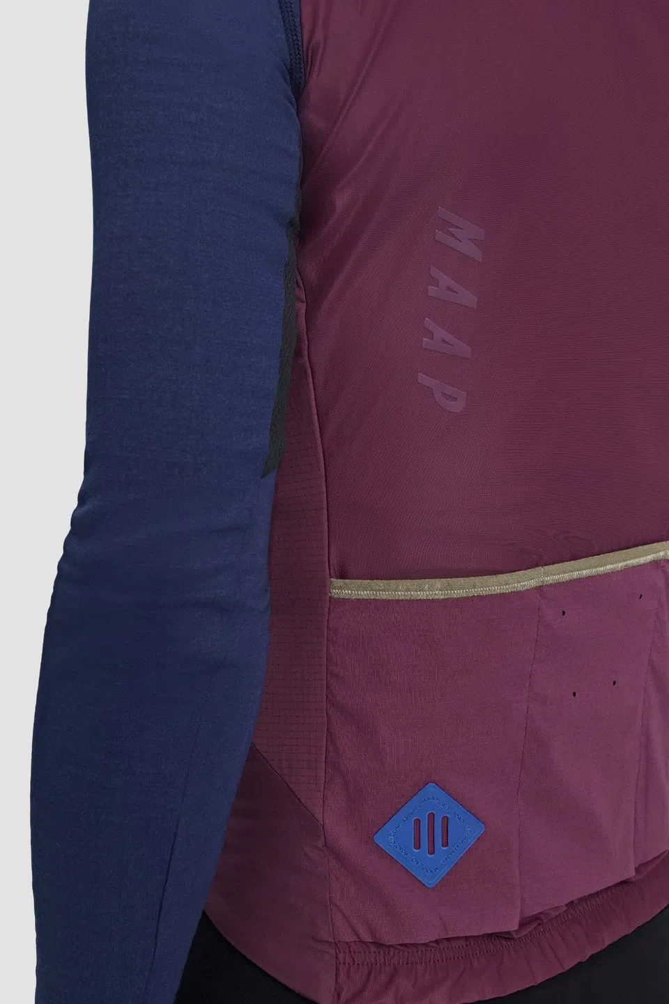 MAAP Alt Road Thermal Vest - Burgundy - Image 5