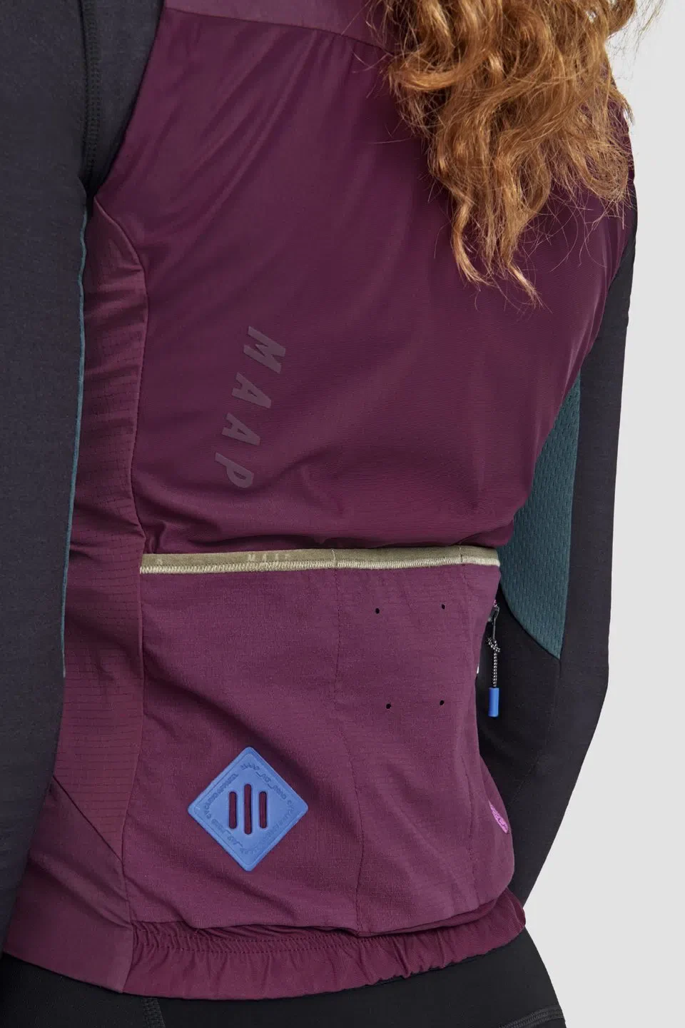 MAAP Alt Road Thermal Women Vest - Burgundy - Image 6