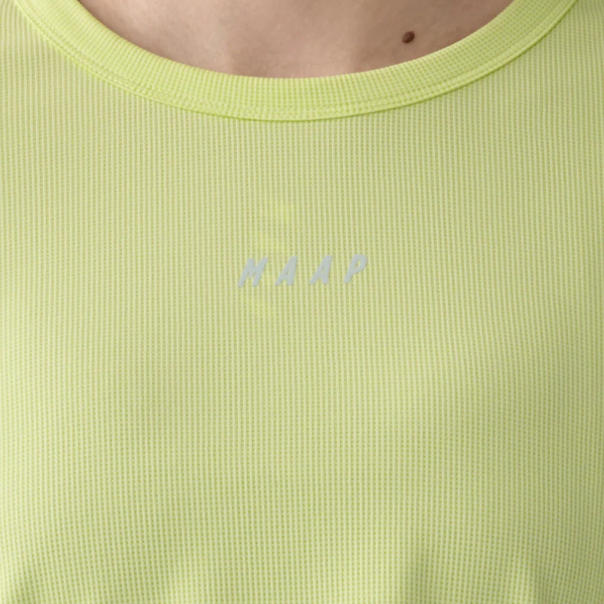 MAAP Alt Road Women Cropped Tee - Shadow Lime - Image 5