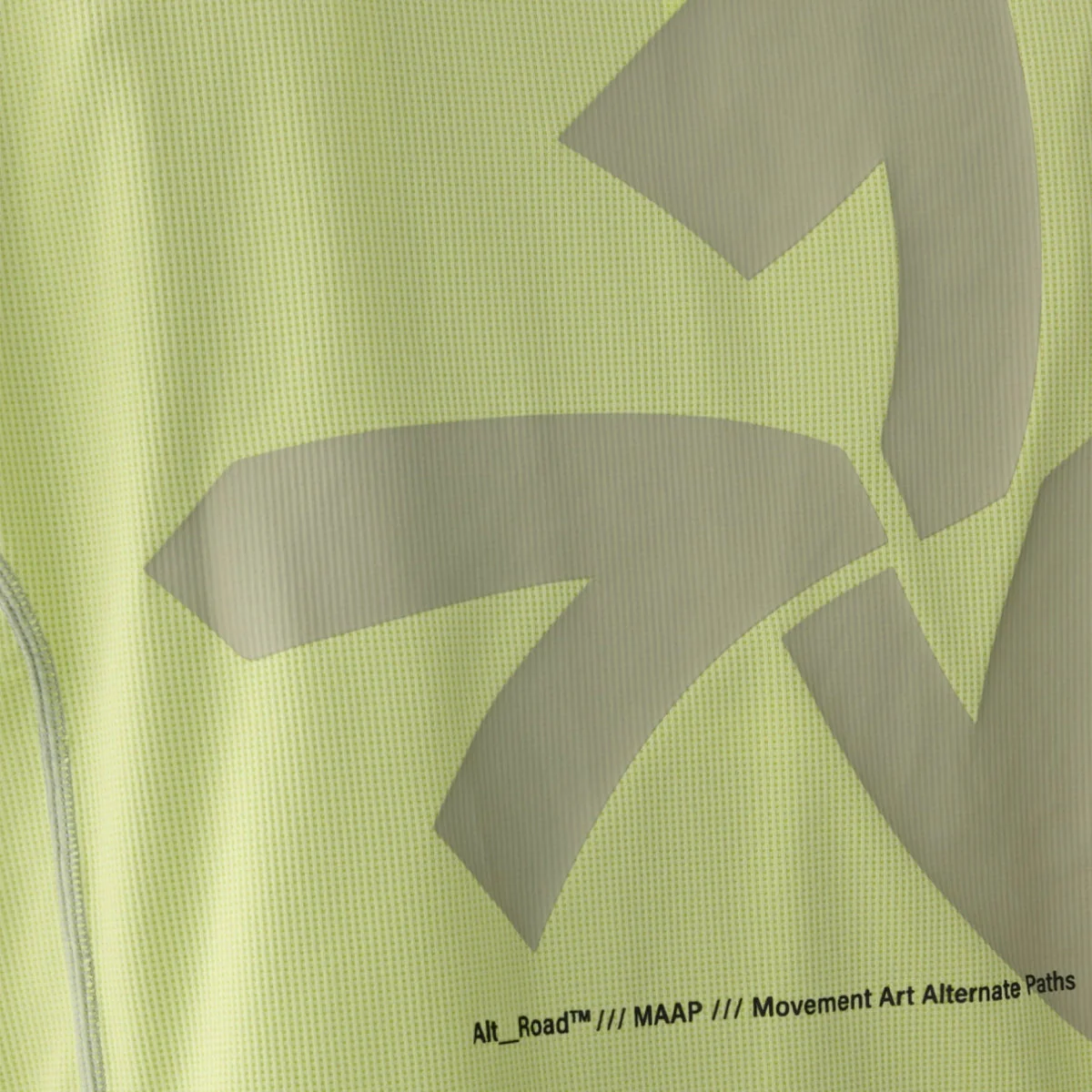 MAAP Alt Road Women Cropped Tee - Shadow Lime - Image 6