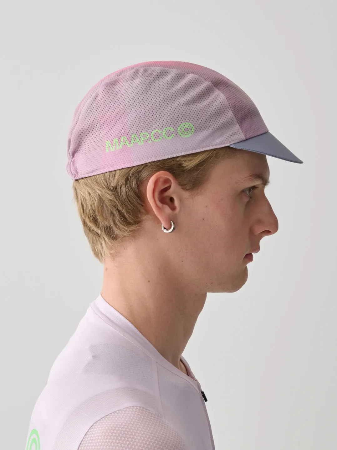 MAAP Blur Cycling Cap - Rosa/Fluoro - Image 4