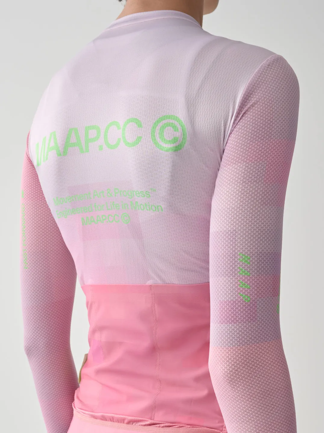 MAAP Blur Pro Air 3.0 Women Long Sleeve Jersey - Rosa - Image 5