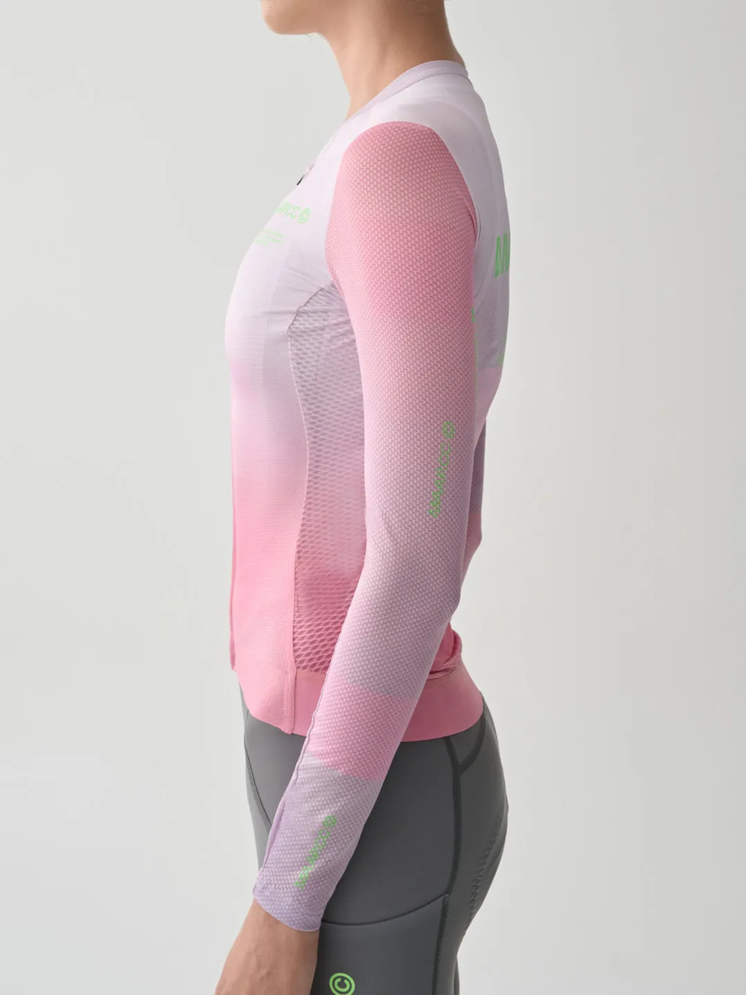 MAAP Blur Pro Air 3.0 Women Long Sleeve Jersey - Rosa - Image 6