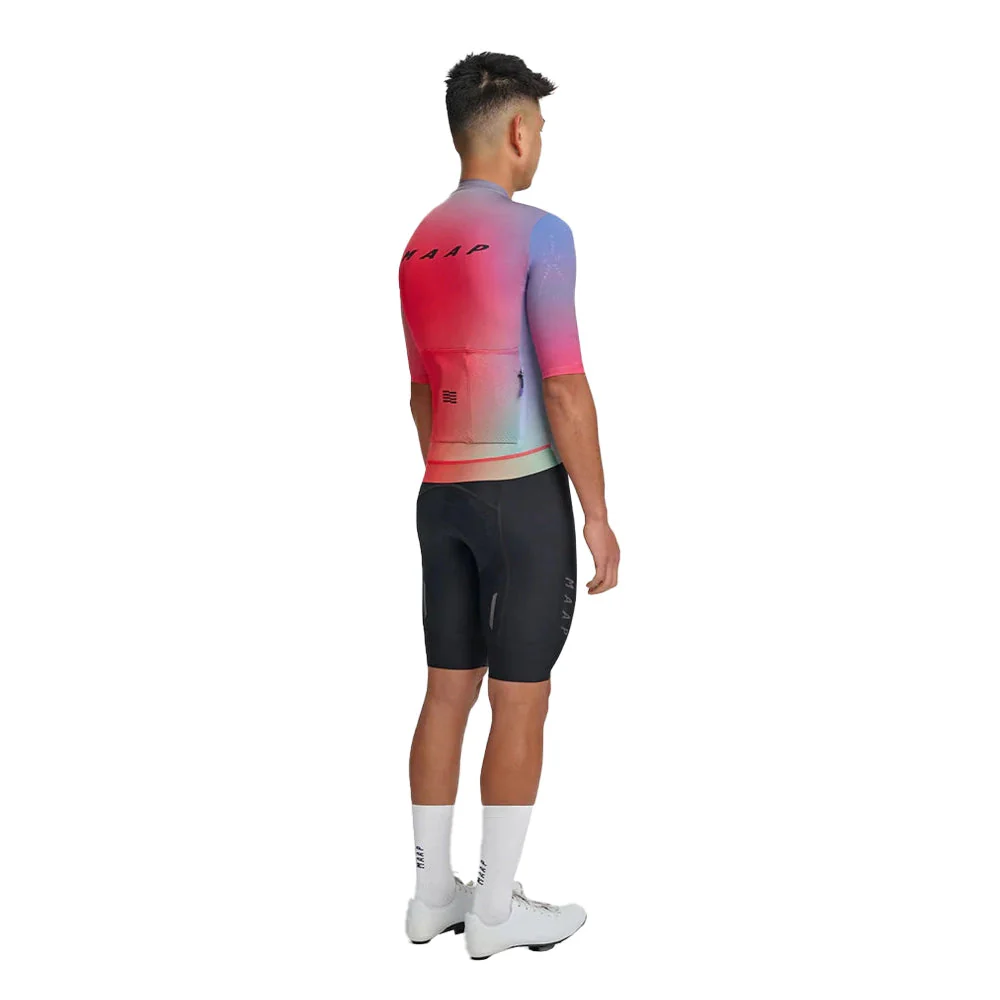 MAAP Blurred Out Pro Hex Jersey 2.0 - Red Mix - Image 4