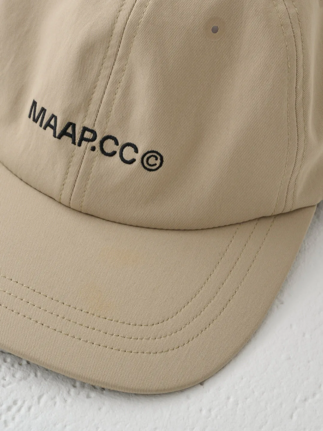 MAAP CC 6 Panel Twill Hat - Greige - Image 3
