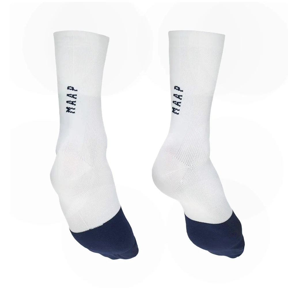 MAAP Division Socks - White/Blue - Image 2
