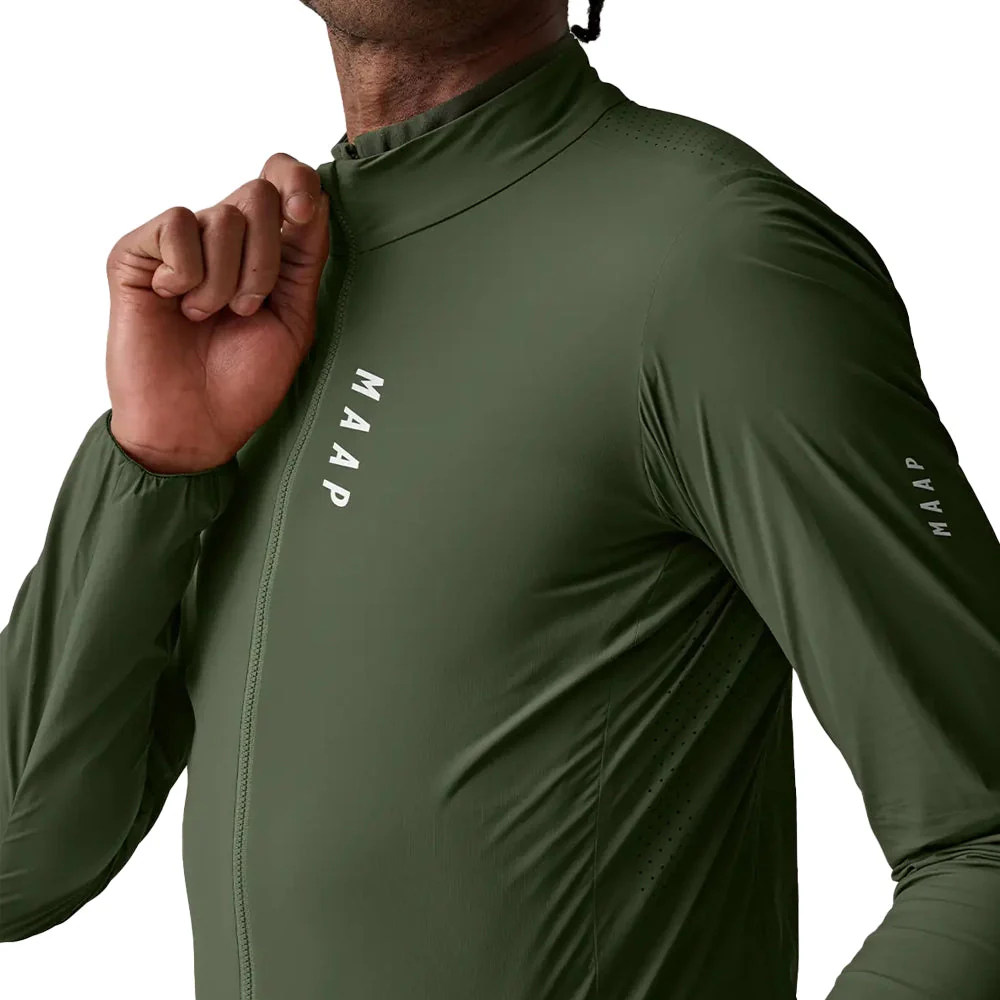 MAAP Draft Team Jacket AW2023 - Bronze Green - Image 3
