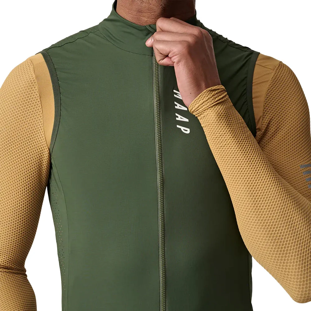MAAP Draft Team Vest - Bronze Green - Image 3