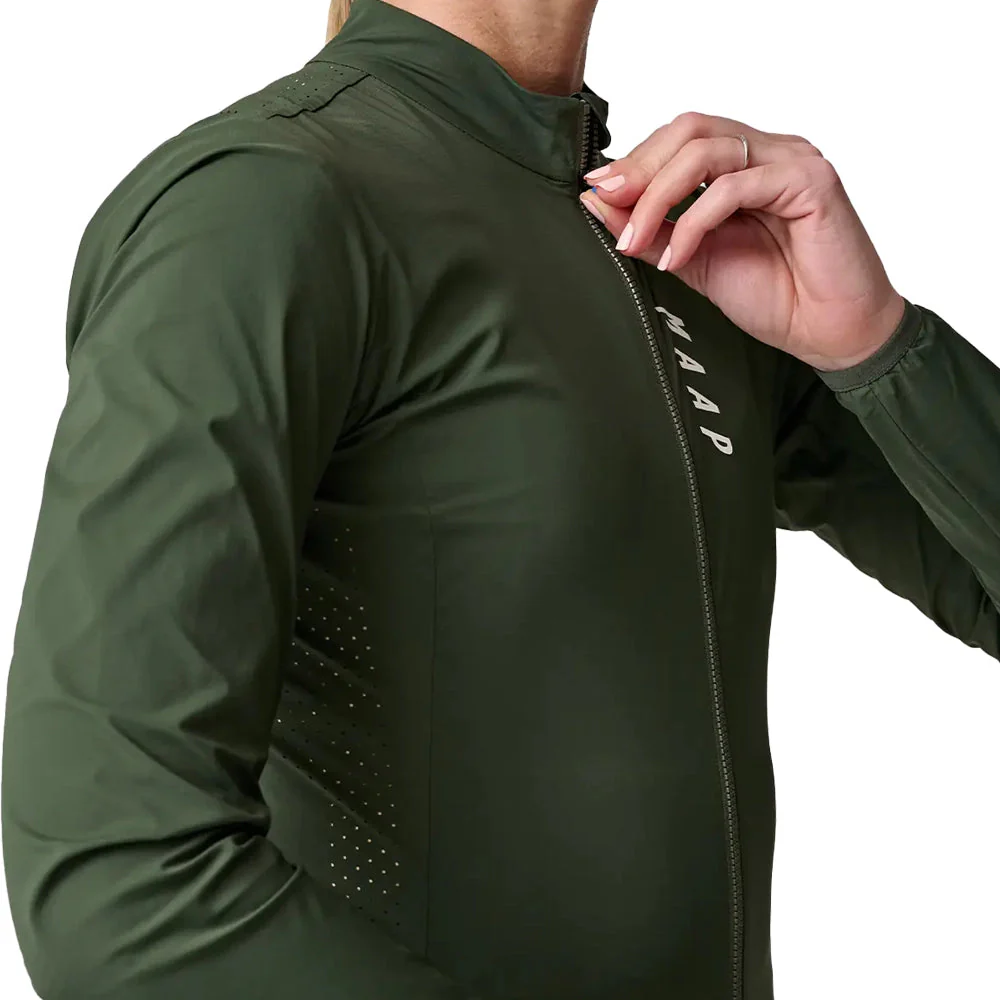 MAAP Draft Team Women Jacket - Bronze Green - Image 3