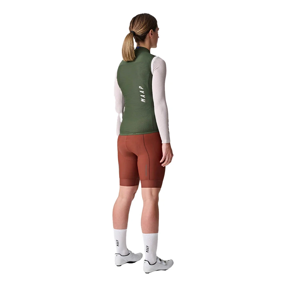MAAP Draft Team Women Vest - Bronze Green - Image 4