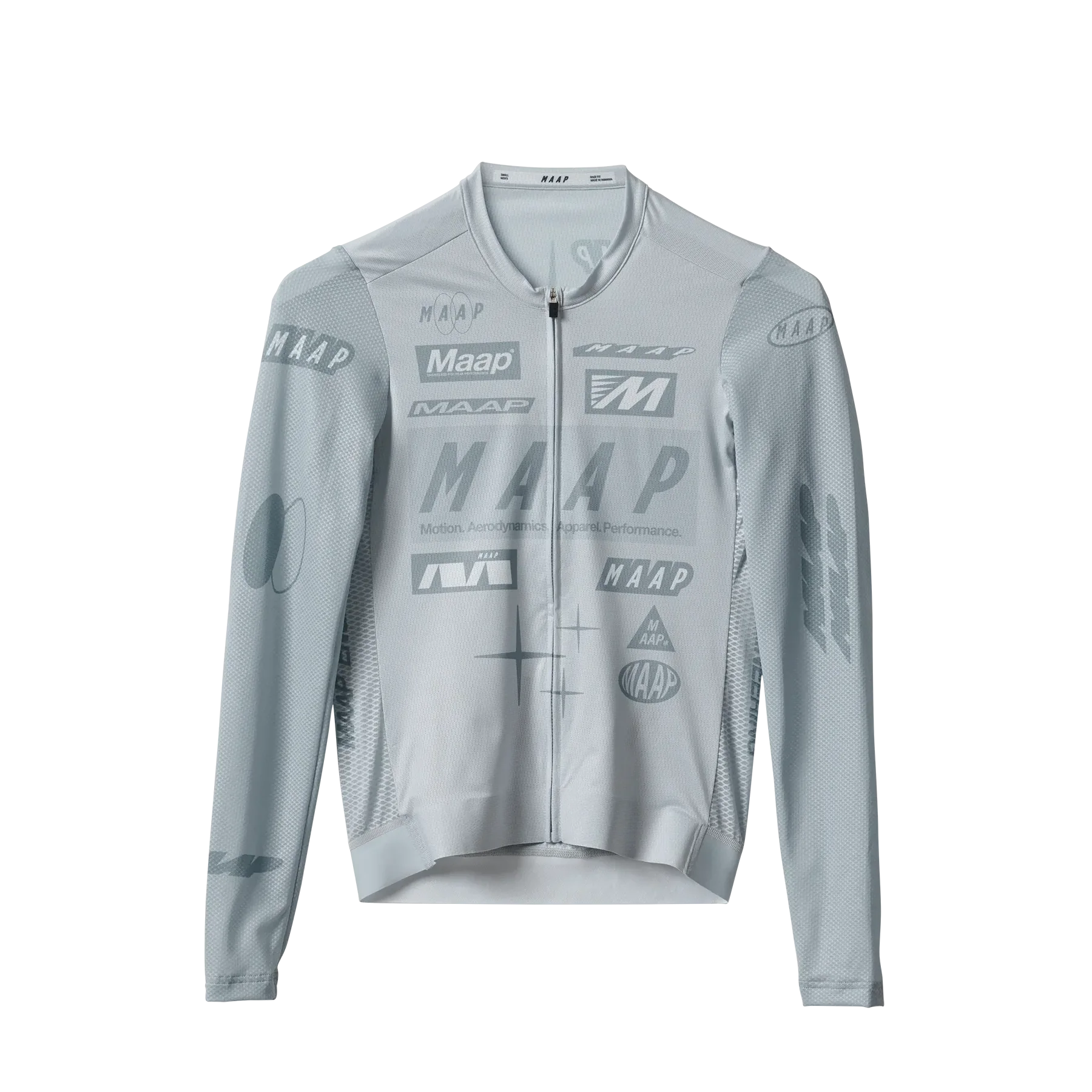 MAAP Drome Pro Air LS Jersey 3.0 - Ice Gray - Image 2