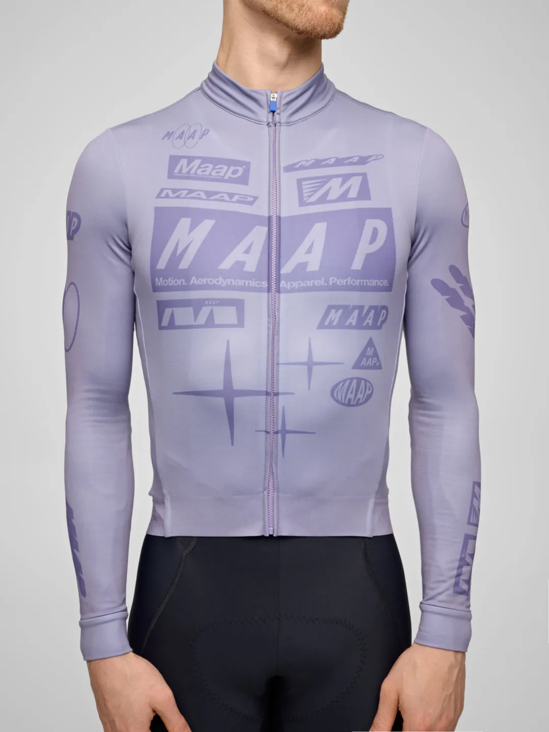 MAAP Drome Thermal LS Jersey - Silver Bullet - Image 3