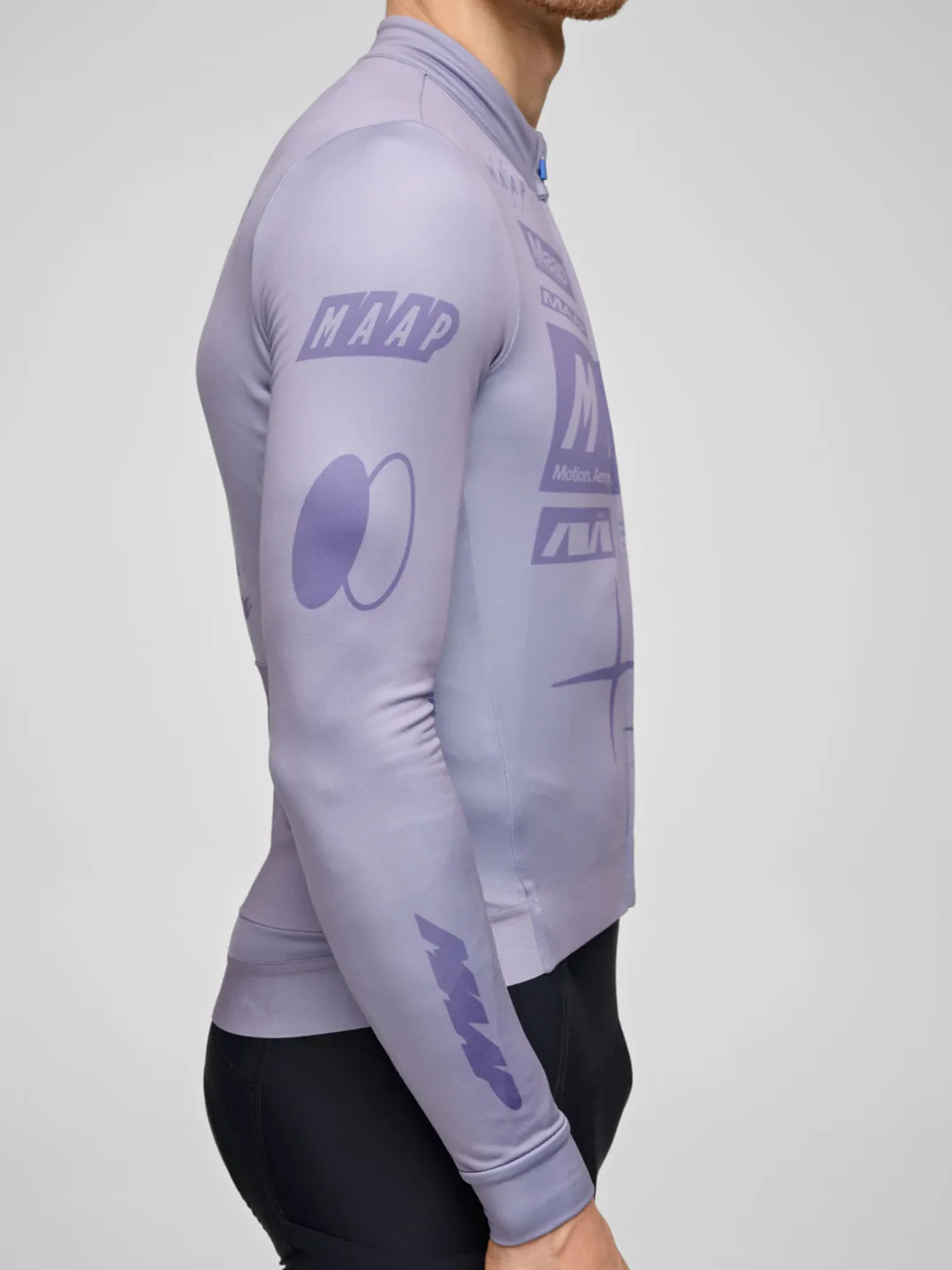 MAAP Drome Thermal LS Jersey - Silver Bullet - Image 4