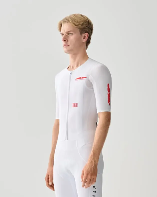 MAAP Eclipse Pro Air Jersey SS25 - White/Infrared - Image 3
