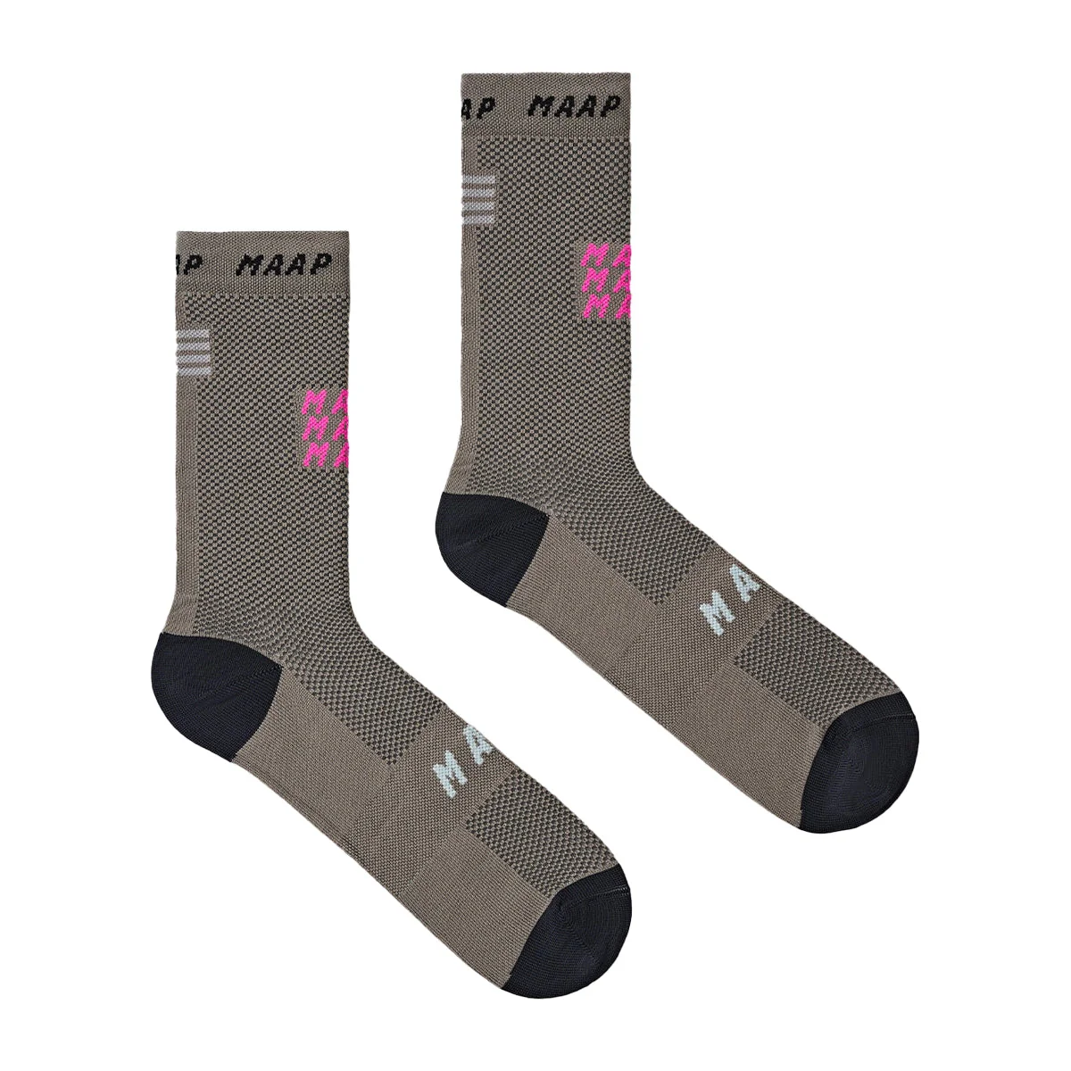 MAAP Eclipse Socks SS24 - Black/Morel - Image 2