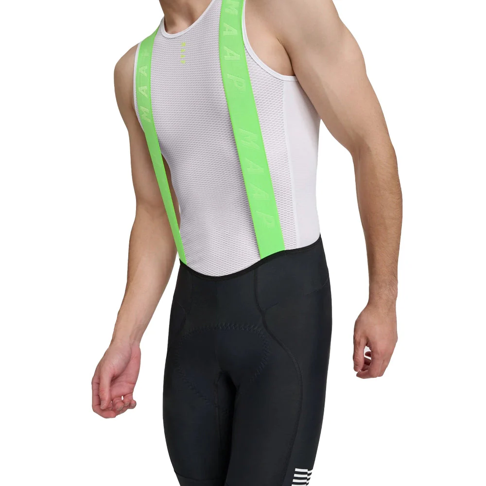 MAAP Eclipse Team Evo Bib - Black/Fluro Green - Image 3