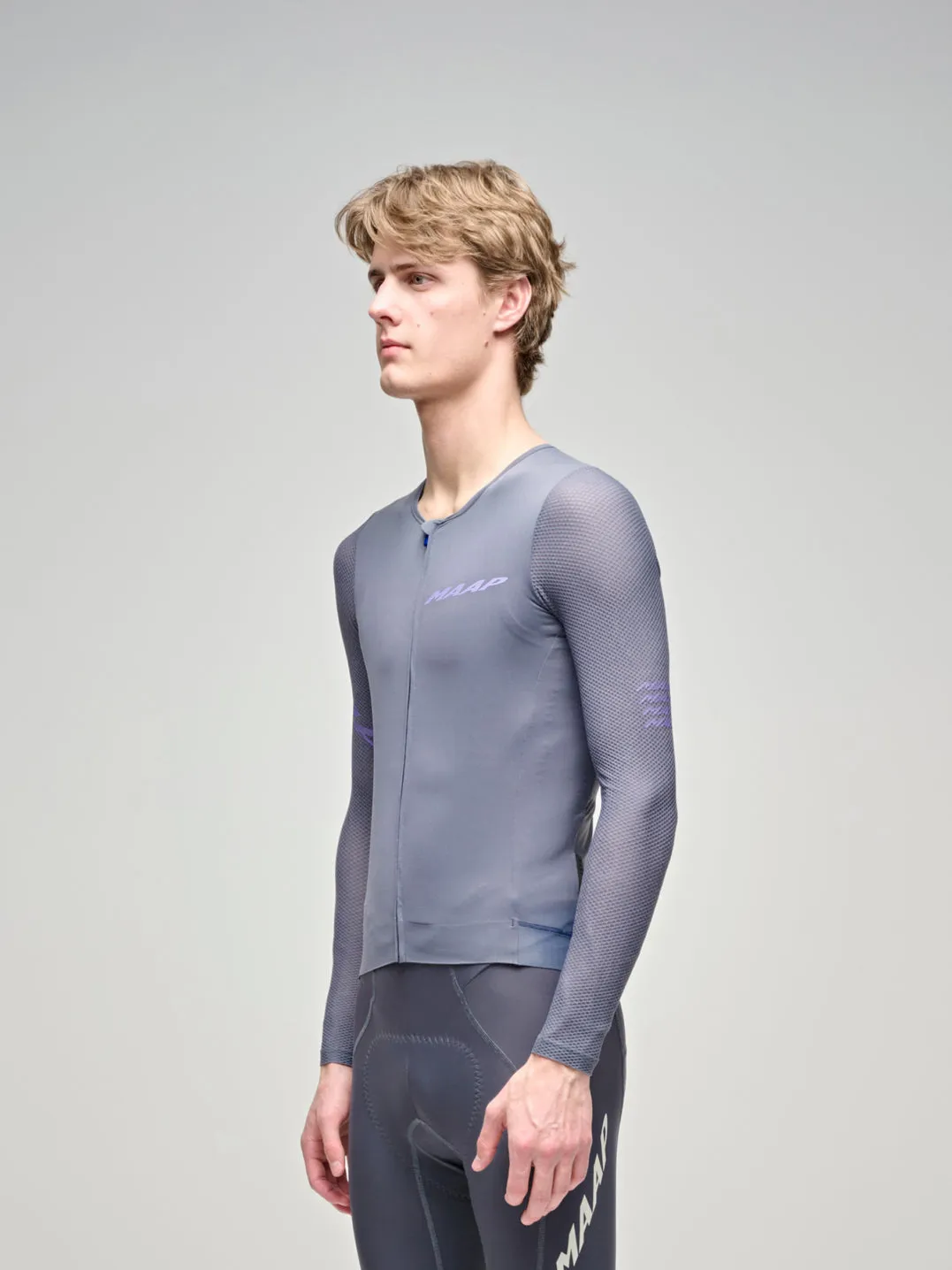 MAAP Emerge Long Sleeve Jersey - Galaxy Blue - Image 6
