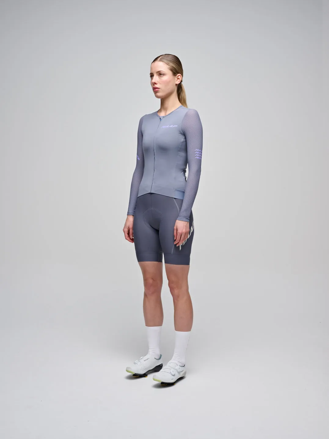 MAAP Emerge Long Sleeve Women Jersey - Galaxy Blue - Image 6