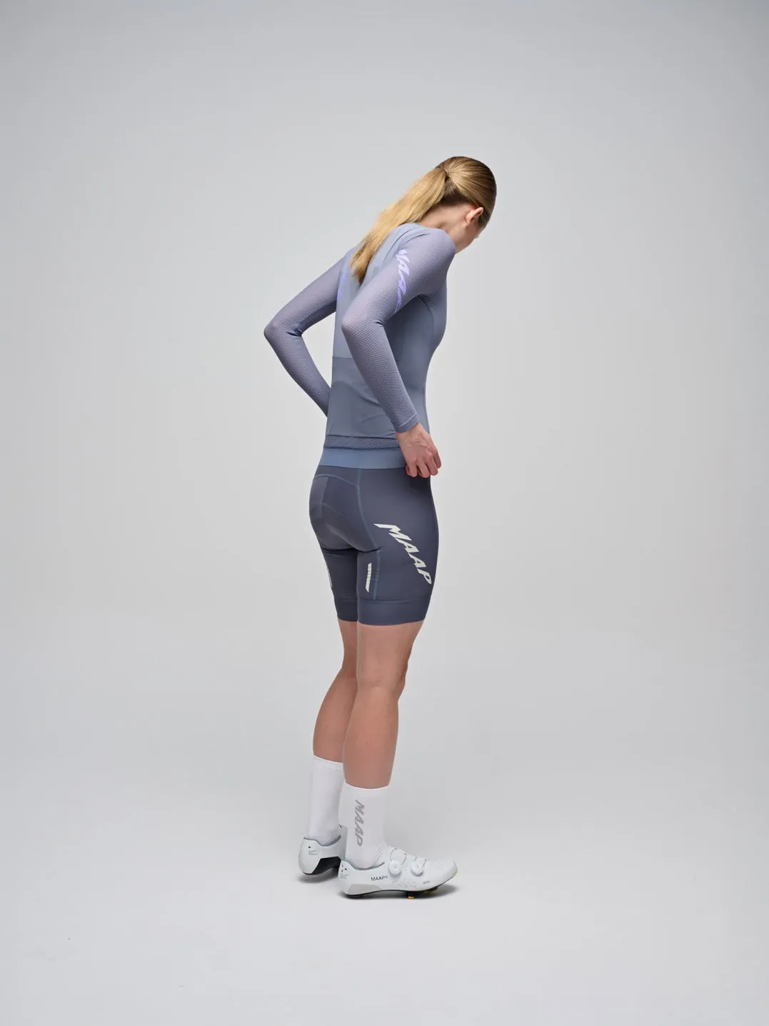 MAAP Emerge Long Sleeve Women Jersey - Galaxy Blue - Image 7
