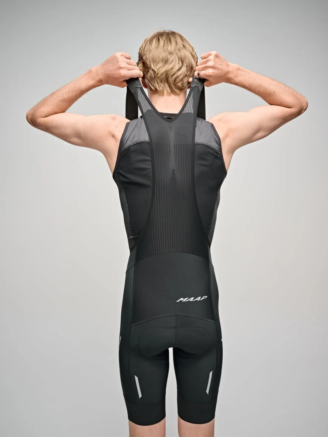 MAAP Emerge Team Bib Evo Bib Shorts - Black - Image 4