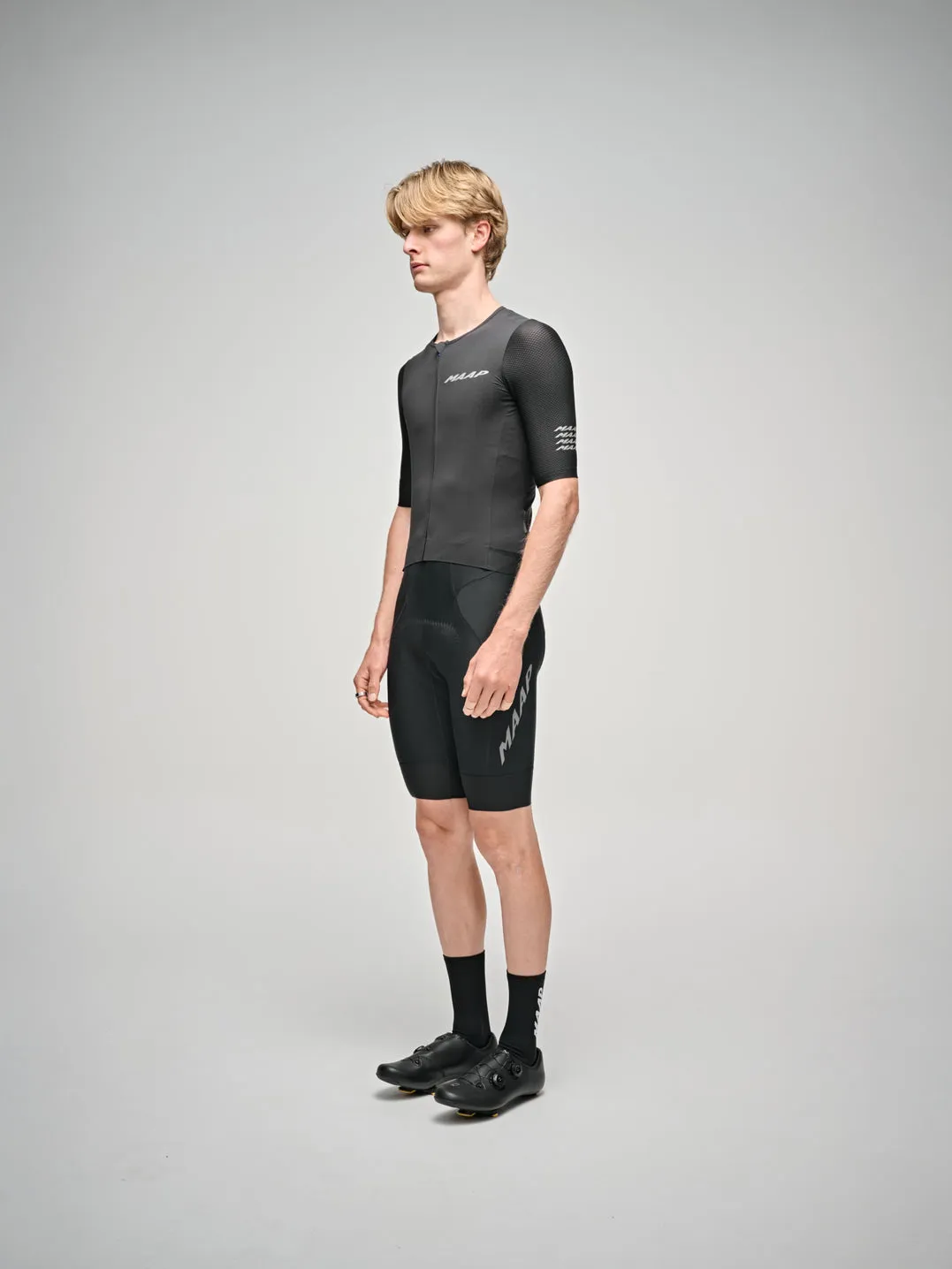 MAAP Emerge Team Bib Evo Bib Shorts - Black - Image 5