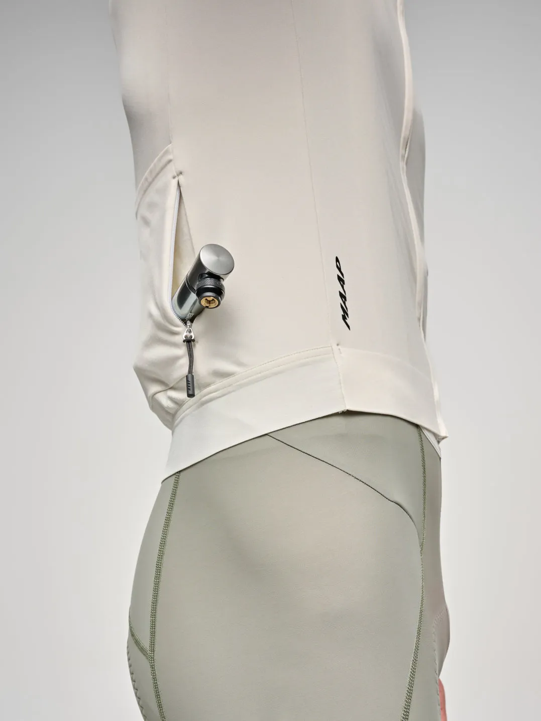MAAP Emerge Thermal Long Sleeve Jersey - Vapour - Image 2