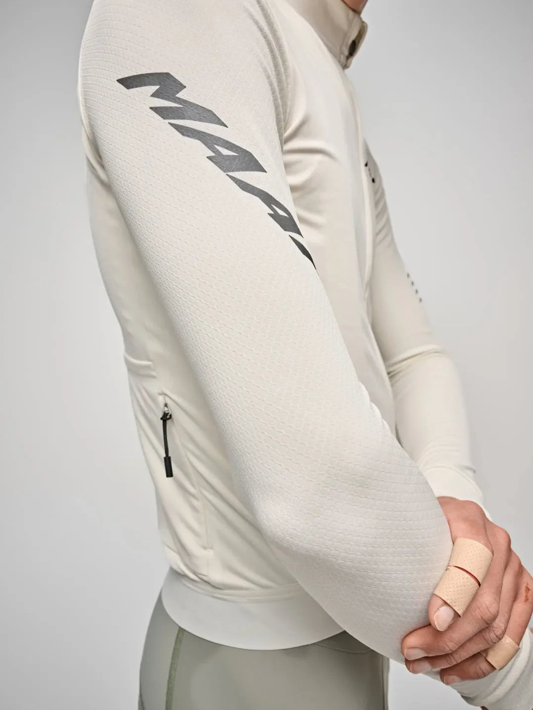MAAP Emerge Thermal Long Sleeve Jersey - Vapour - Image 4