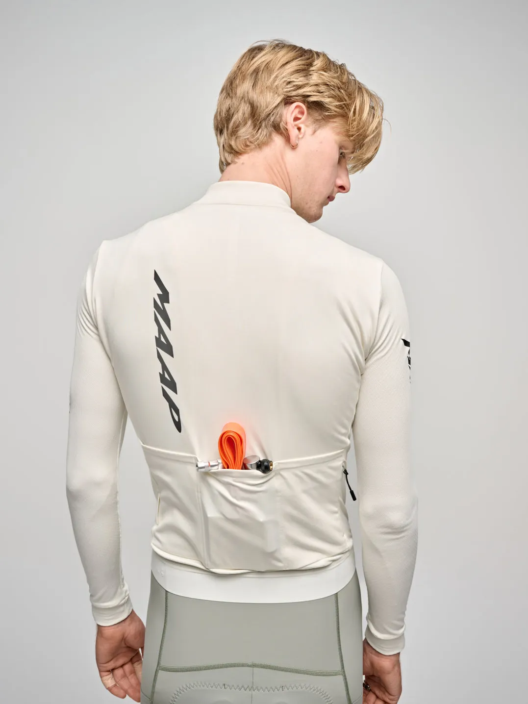MAAP Emerge Thermal Long Sleeve Jersey - Vapour - Image 6