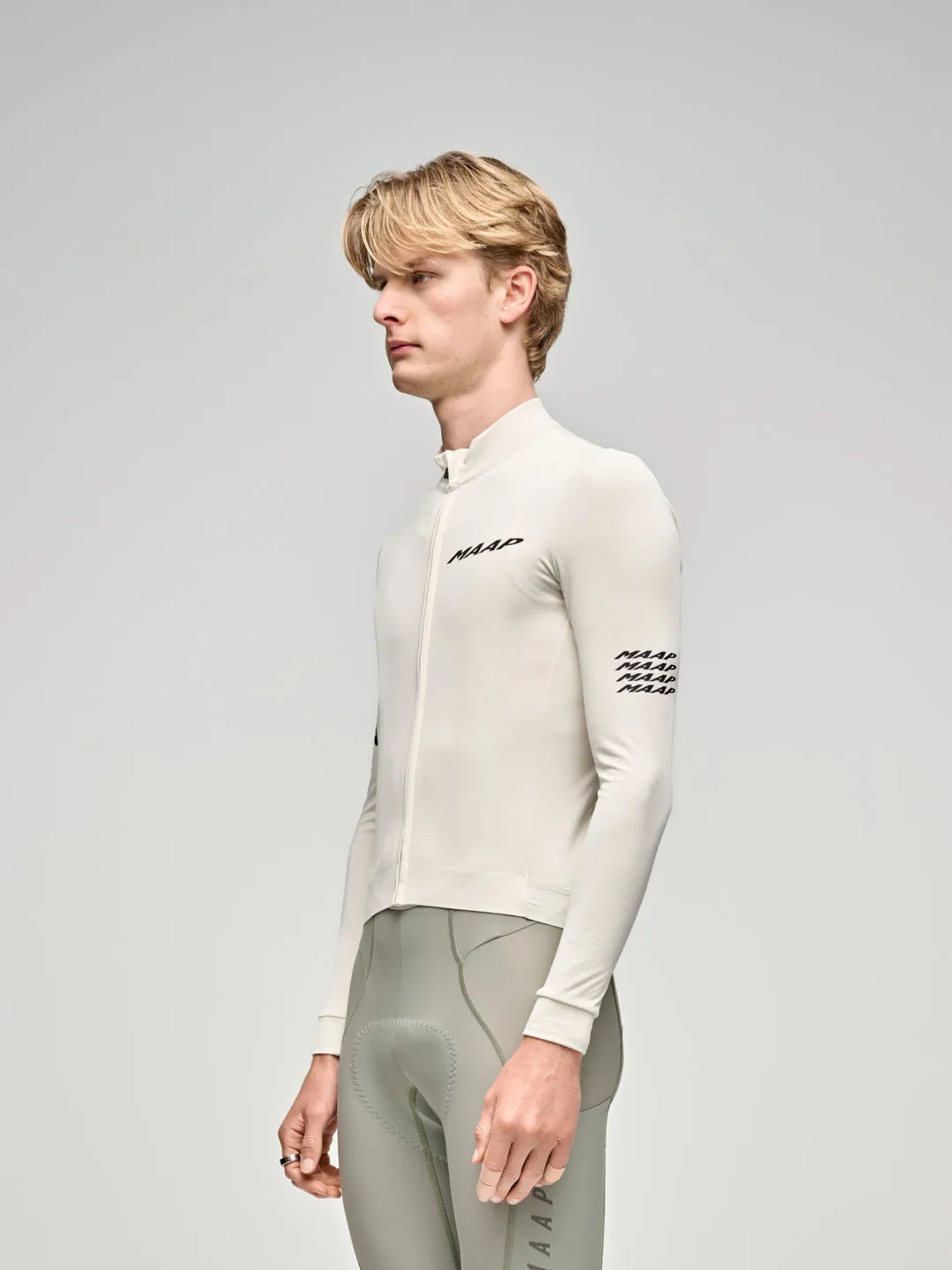 MAAP Emerge Thermal Long Sleeve Jersey - Vapour - Image 7