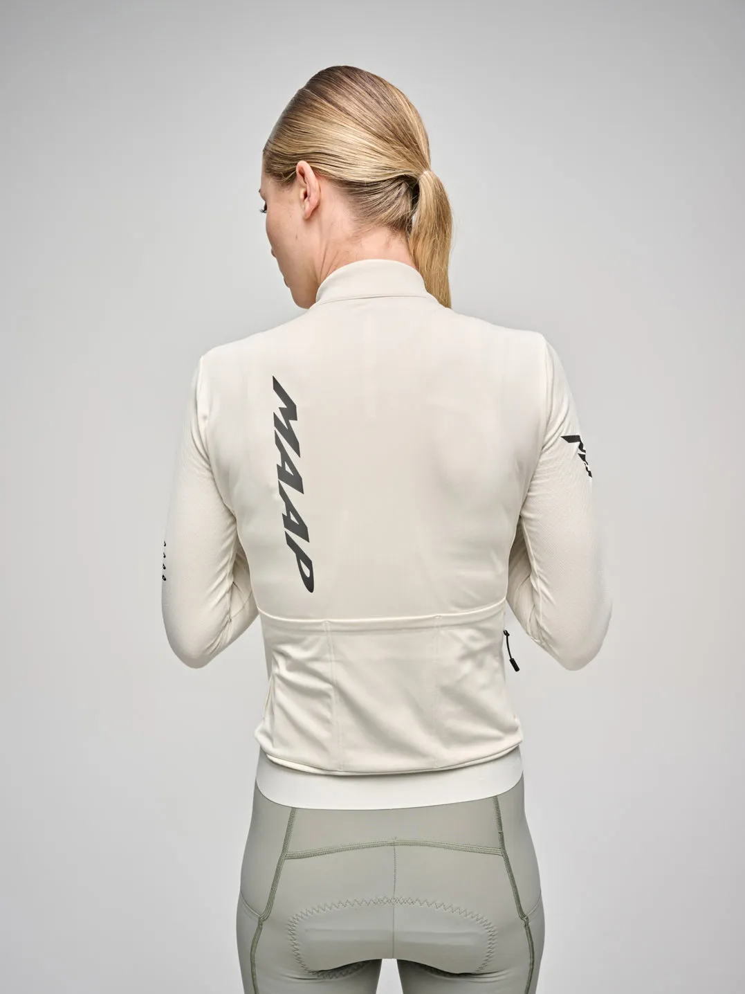 MAAP Emerge Thermal Long Sleeve Woman Jersey - Vapour - Image 3