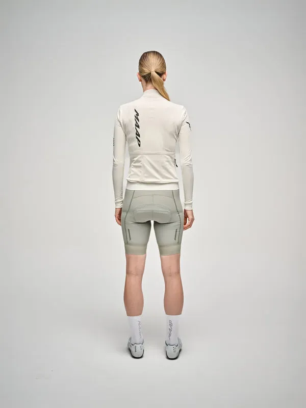 MAAP Emerge Thermal Long Sleeve Woman Jersey - Vapour - Image 4