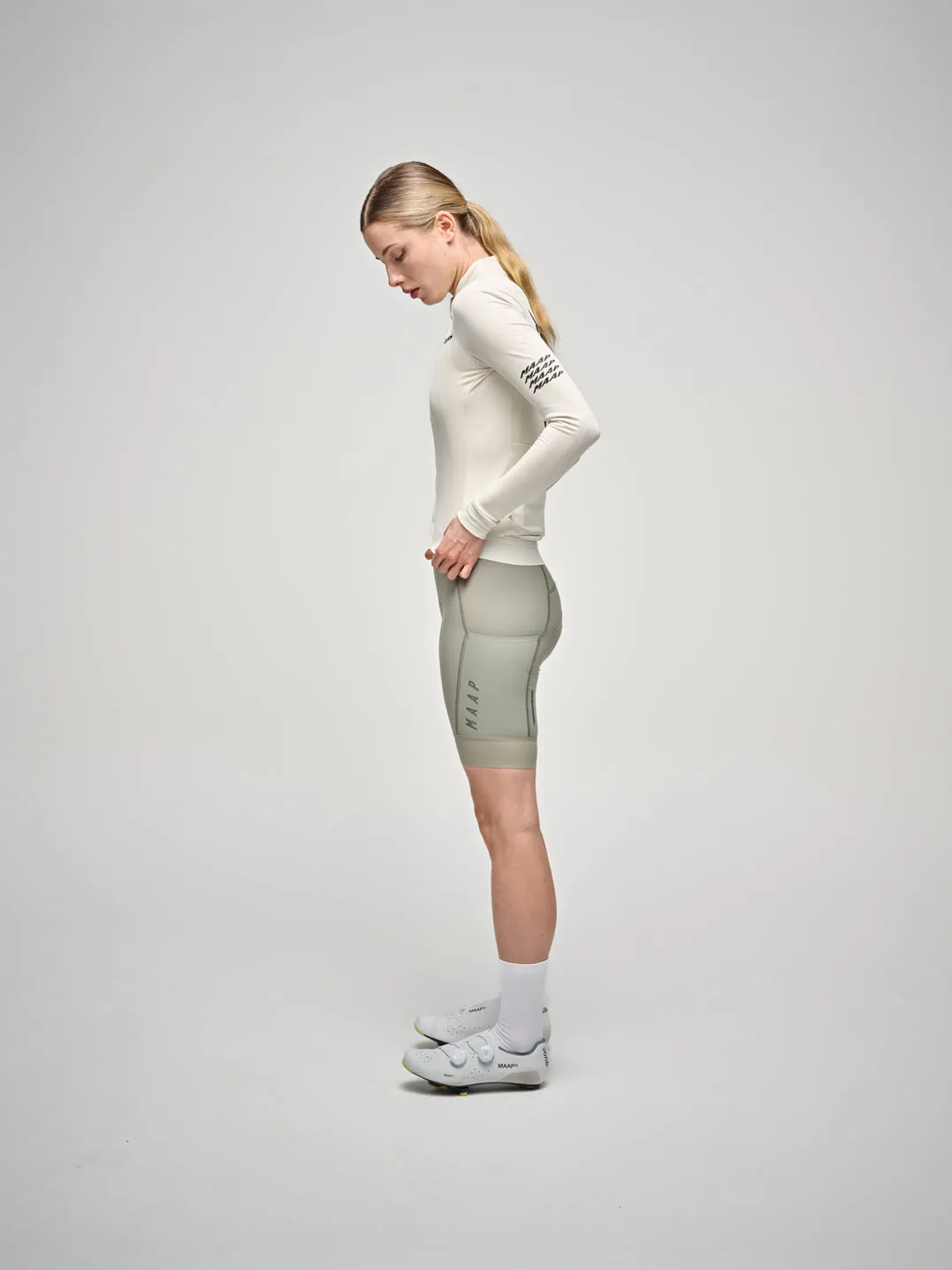 MAAP Emerge Thermal Long Sleeve Woman Jersey - Vapour - Image 7