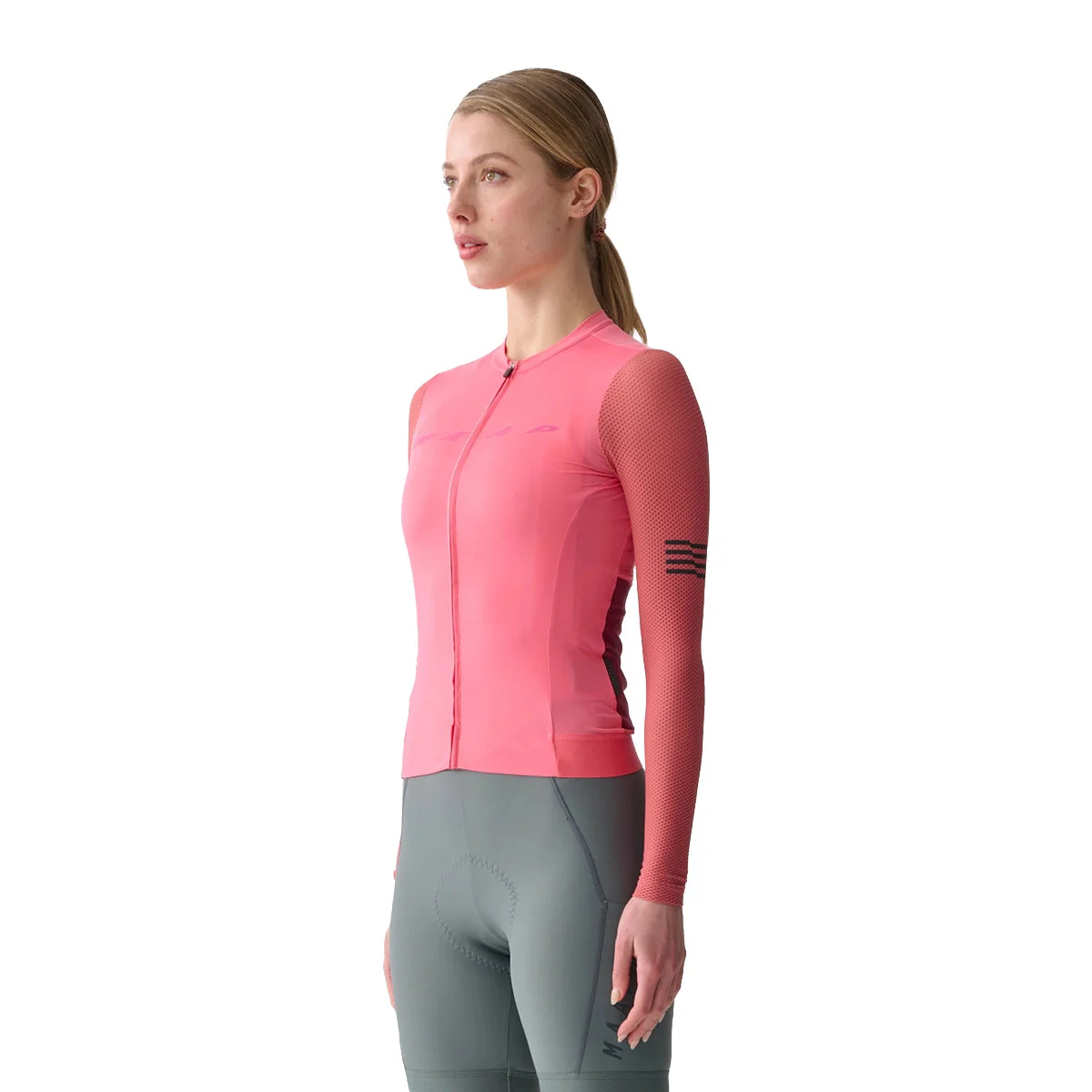 MAAP Evade Pro Base 2.0 LS Women Jersey - Epic Pink - Image 2