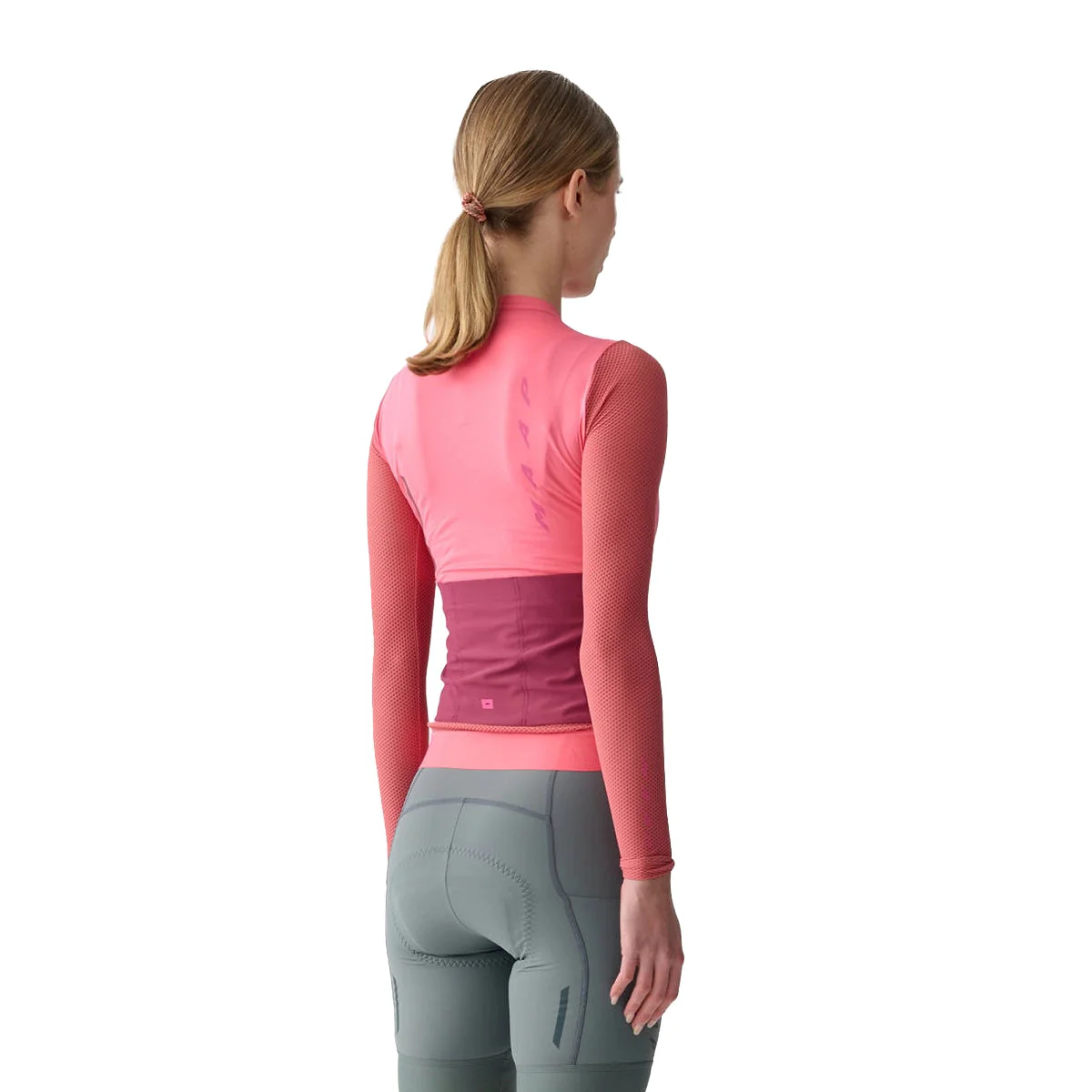 MAAP Evade Pro Base 2.0 LS Women Jersey - Epic Pink - Image 3