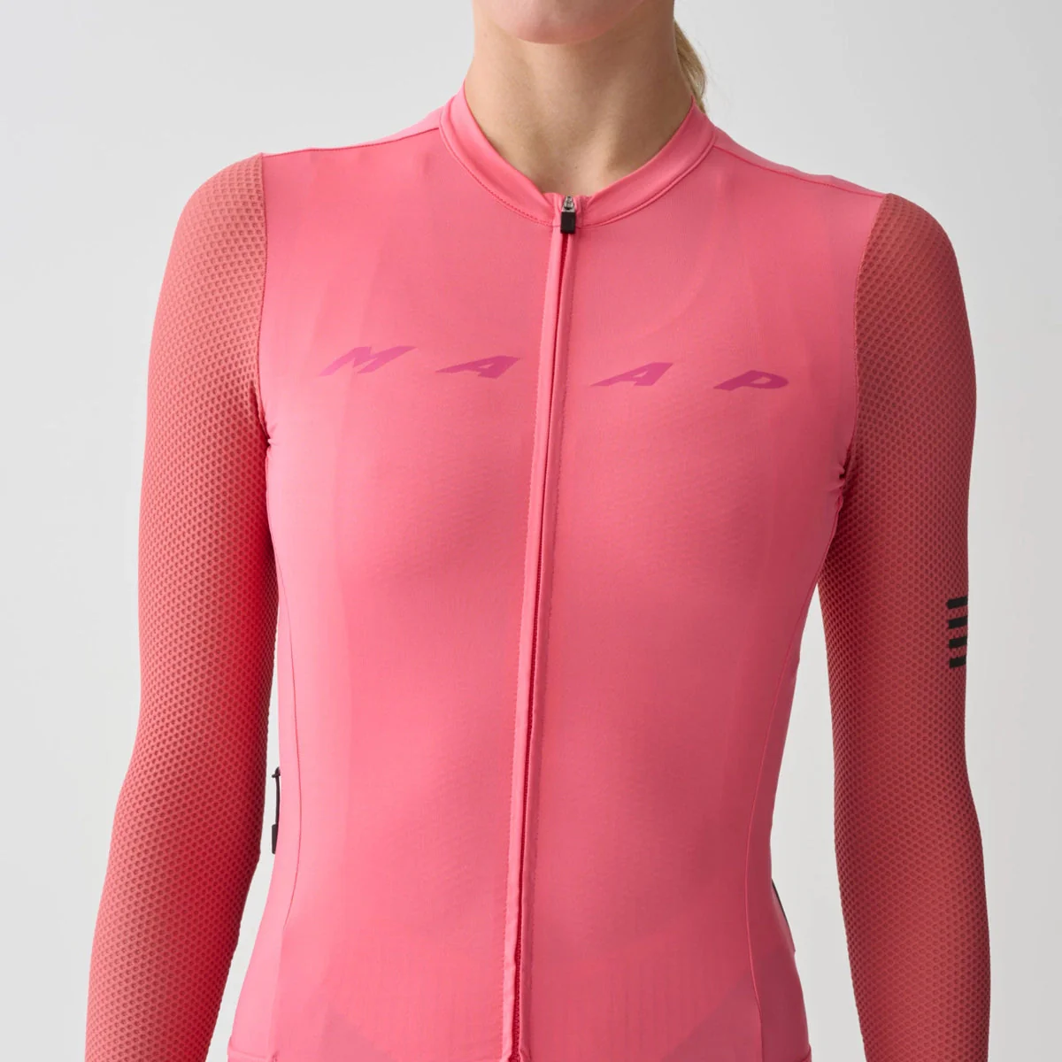 MAAP Evade Pro Base 2.0 LS Women Jersey - Epic Pink - Image 5