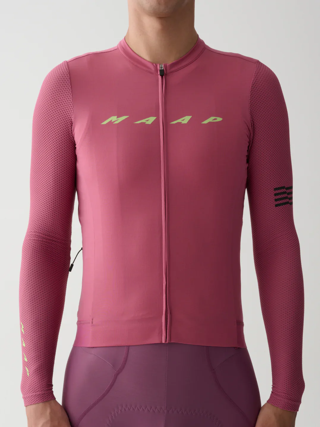 MAAP Evade Pro Base Long Sleeve Jersey 2.0 - Mauve - Image 2