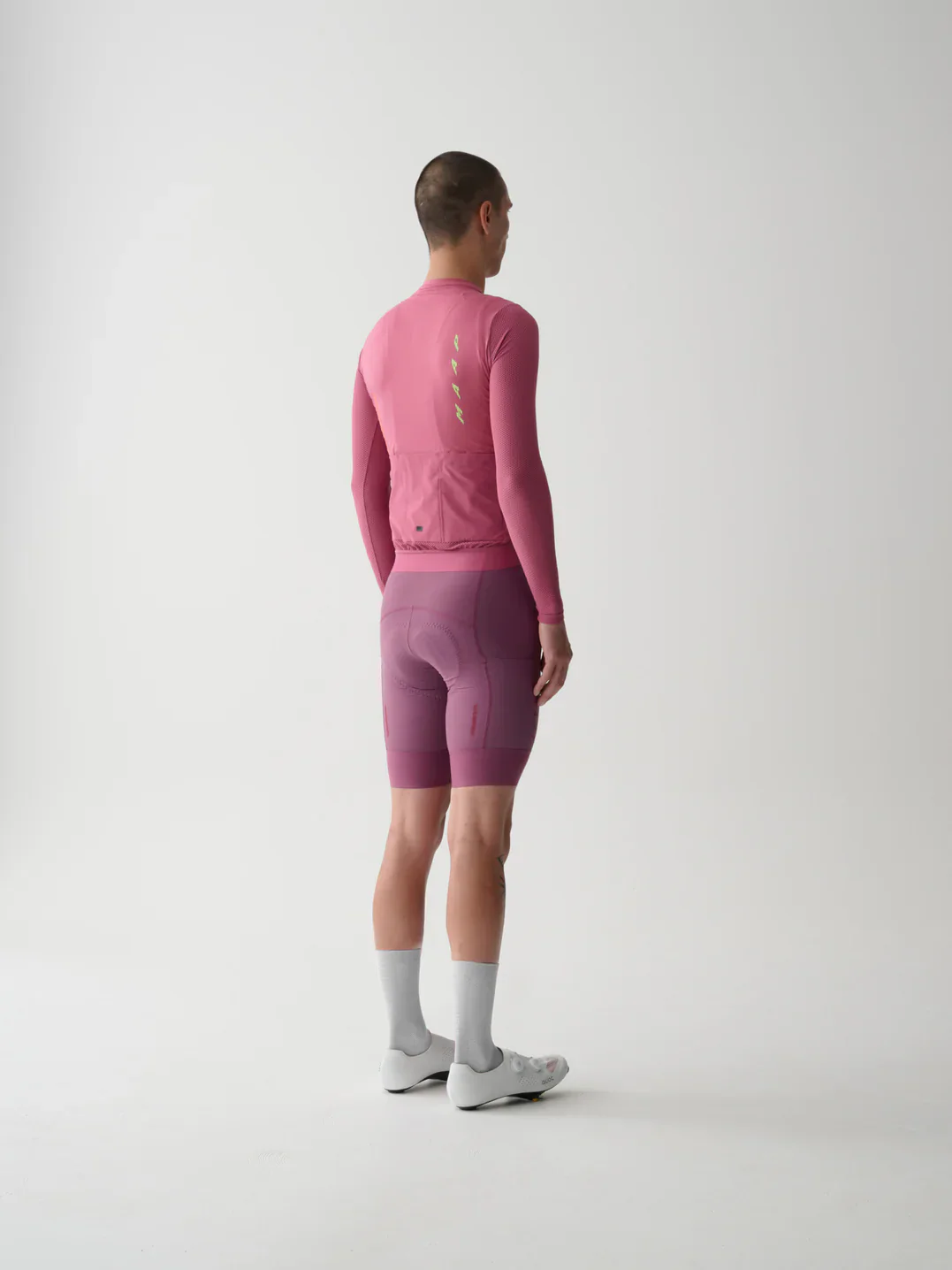 MAAP Evade Pro Base Long Sleeve Jersey 2.0 - Mauve - Image 3
