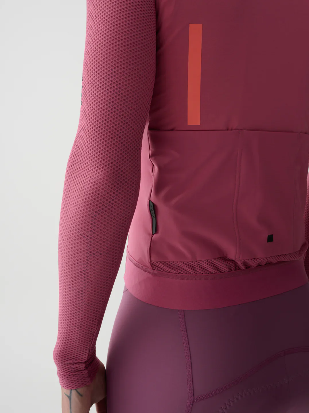 MAAP Evade Pro Base Long Sleeve Jersey 2.0 - Mauve - Image 6