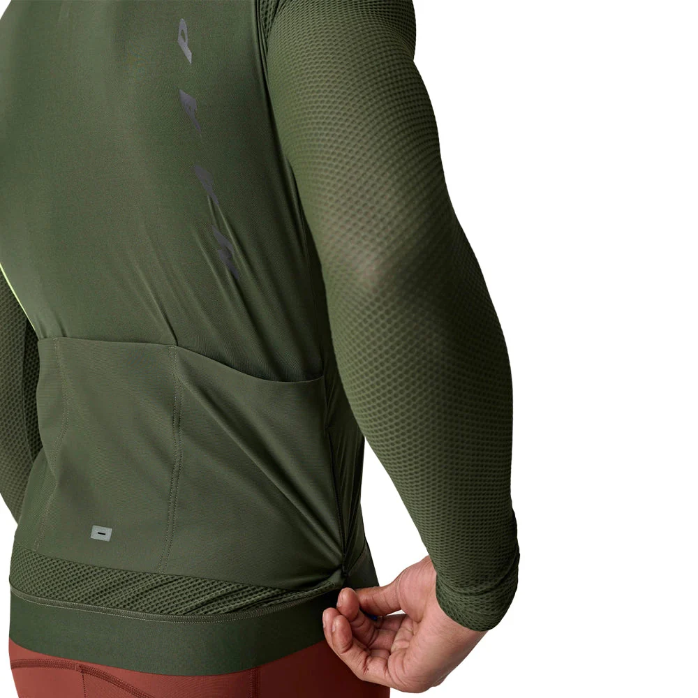 MAAP Evade Pro Base LS Jersey 2.0 AW2023 - Bronze Green - Image 4