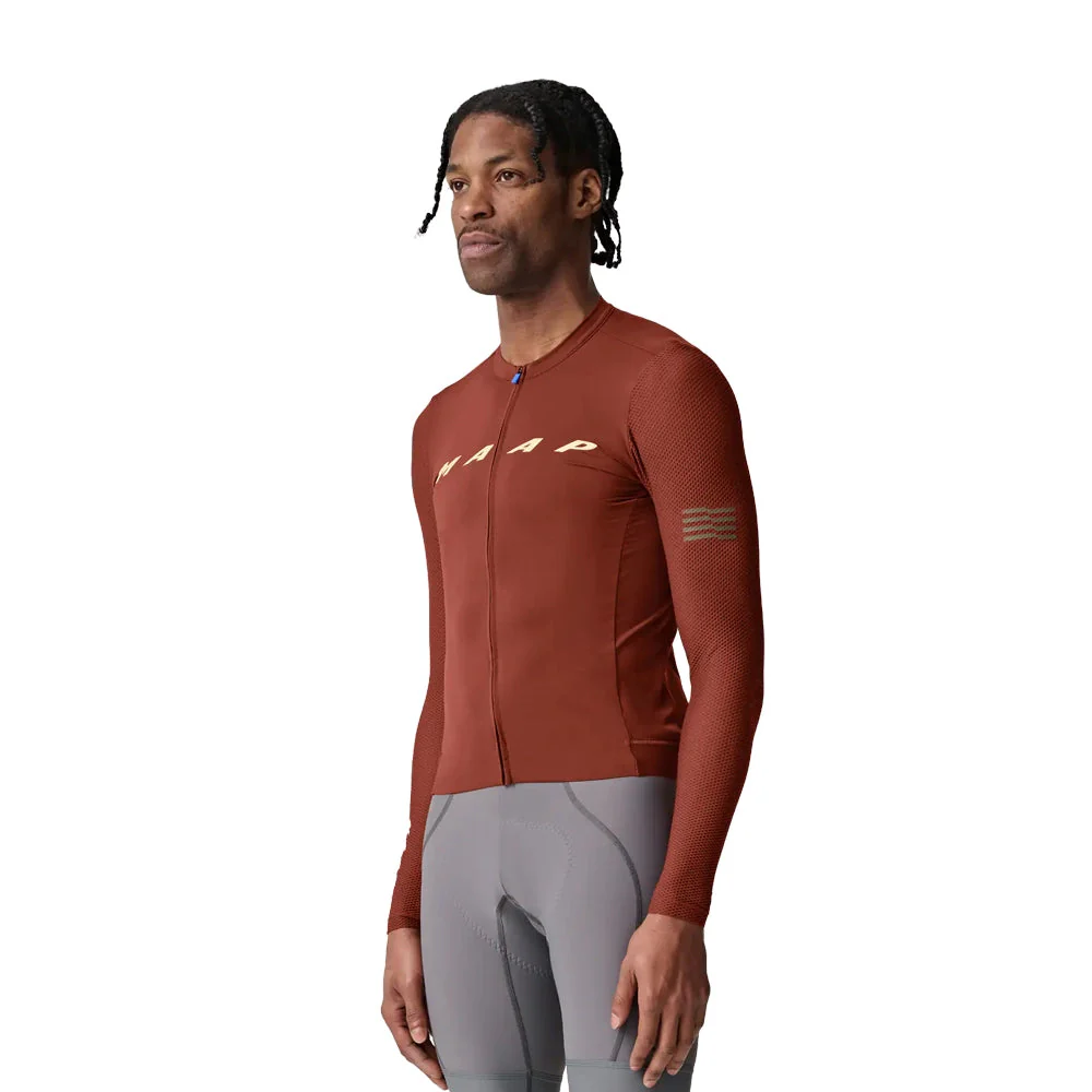 MAAP Evade Pro Base LS Jersey 2.0 AW2023 -  Muscat - Image 2