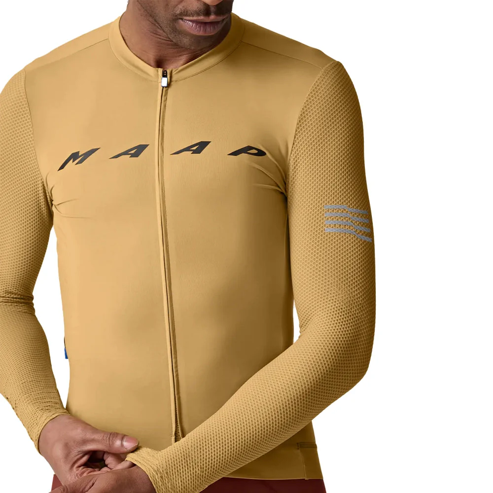 MAAP Evade Pro Base LS Jersey - Fawn - Image 3